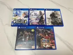 【PS4 ゲームソフト】まとめ売り 5本セット