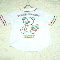 LDH/EXILE/エグザイル/ベースボールシャツ/ベア/半袖/Tシャツ