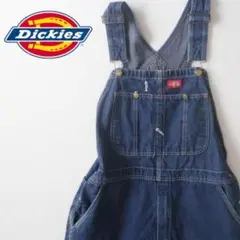 90s dickies ディッキーズ オーバーオール デニム w38 古着