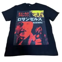 昭和　映画「デス・ウィッシュ2」Tシャツ　オリジナル　黒　 XL