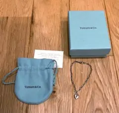 TIFFANY&Co. ティファニー ハートロック ブレスレット シルバー