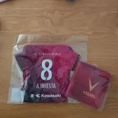 A. INIESTA 背番号8 記念グッズ 　ヴィッセル神戸　新品未開封
