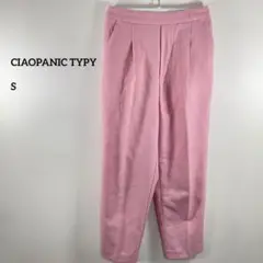 CIAOPANIC TYPY ピンク スラックス アンクルパンツS　b179③