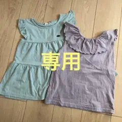 ブランシェス　女の子トップス２枚セット