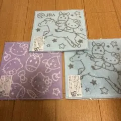 非売品ハローキティコラボ　JRAハンドタオルセット