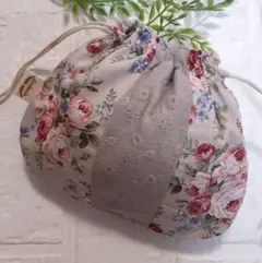 K46　ミニころろん巾着　ハンドメイド