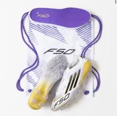 adidas F50 サッカーシューズ ホワイト/イエロー/パープル