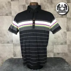 ★ good design ★ ヴィンテージ ハーフボタン ポロシャツ ブラック