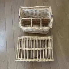 籐カゴ２点セット