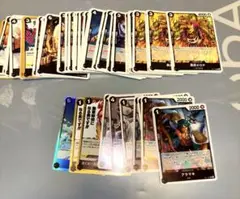 ONEPIECEカード✩神速の拳✩黒属性90枚まとめ売り