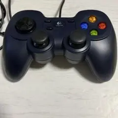 Logicool 有線ゲームコントローラー ダークブルー　ジャンク品
