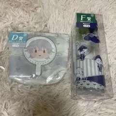 御伴散歩～御伴くじ～ アップリケポーチ 鶴丸国永 クリアボトル 長船派 セット