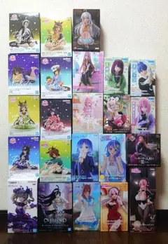 新品未開封品 フィギュアまとめ売り30点 魔女 オバロ リゼロ 美少女 バンドリ 0641083S☆ 【未開封】美少女 フィギュアまとめ Re:ゼロ