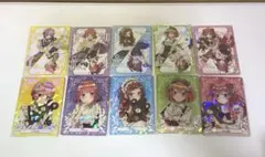 五等分の花嫁　どっちの私が好き　ひこくじ　ホログラム　クリアカードセット　コンプ
