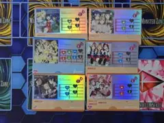ブシロード 音楽テーマ ホログラムカード 6枚セット