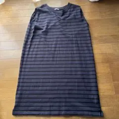 GU ストライプワンピース
