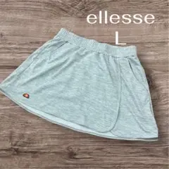 エレッセ スコート スカート テニスウェア レディース L グレー