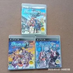 ps3 英雄伝説 空の軌跡 3本セット