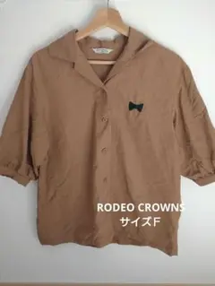 RODEO CROWNS 刺繍シャツ サイズF