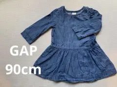 Baby GAP ワンピース 18〜24m 90cm オーバーパンツ付き