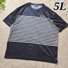 大きいサイズ★OUTDOOR PRODUCTボーダーTシャツ 黒 白 メッシュ