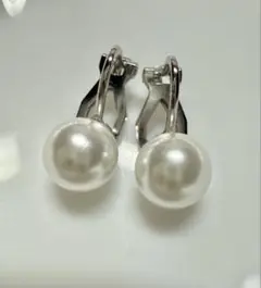 B6709 イヤリング 真珠　パール　貝パール　冠婚葬祭