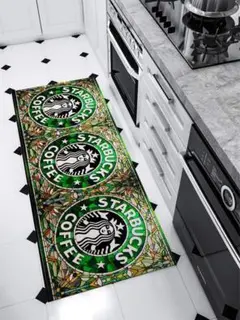 ✨大人気✨スタバ・マット✨ステンドグラス【40センチ×120センチ】