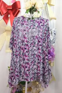 新品更にOFF❤キラキラビジューポイントのAラインチュニック8491