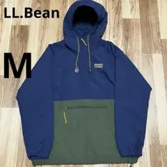 エルエルビーン アノラックパーカー ハーフジップ　バイカラー M