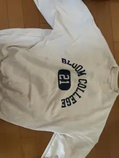 BLOOM COLLEGE トレーナー 21号 ホワイト