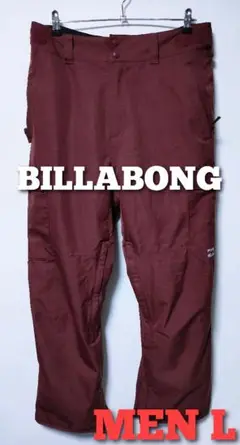 ビラボン BILLABONG スノーボードウェアパンツ ズボン ボルドー メンズ