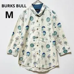 バークスブルBURKS BULL◆総柄シャツ(M)