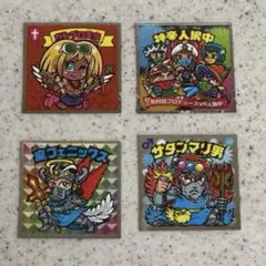 ビックリマン シール 4枚セット 裏ビックリマン