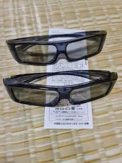 3Dメガネ 取扱説明書付き パナソニック TY -EP3D20W 開封箱なし