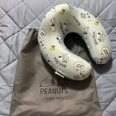 PEANUTS スヌーピー ネックピロー 袋付き