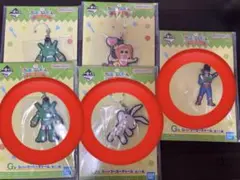 一番くじ クレヨンしんちゃん G賞 ラバーマーカーチャーム　5点