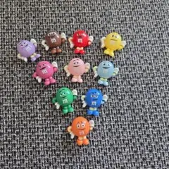 m&m's チョコ デコパーツ 10点
