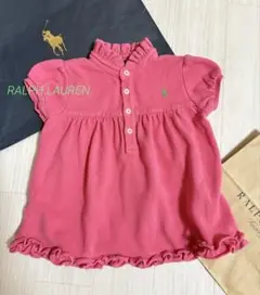 ＊RALPH LAUREN＊フリルポロシャツ24M90サイズラルフローレン女の子
