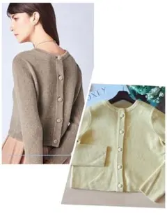 極美品!FOXEYカシミア100%カーディガン 40 Rene