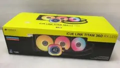 CORSAIR iCUE LINK TITAN 360ラジエーターRX LCD