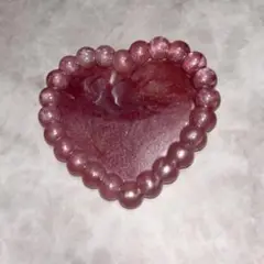 ハートキラキラトレー　　小物入れ