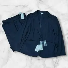 タグ付　リプリア　ニッセン　スーツセットアップ　ワイドパンツ　LL　大きいサイズ
