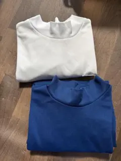 CO-KINU 七分・長袖カットソー Lサイズ 青・白