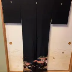 正絹黒留袖