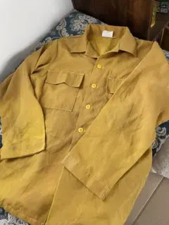 usdafs aramid アメリカ　森林局　ワークシャツ Lサイズ イエロー