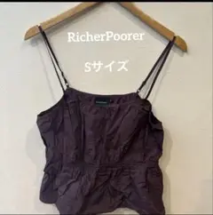海外古着♡美品　RicherPoorer パープル キャミソール S