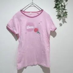 【ユニクロ】 リカちゃんコラボ Tシャツ 150cm 半袖　ピンク　レア
