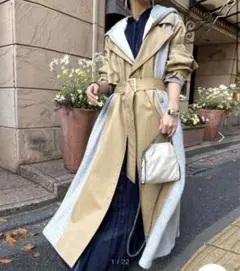 SWEAT DOCKING TRENCH COAT