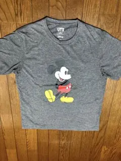 ミッキーマウス Tシャツ M グレー