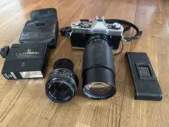 完動品 Minolta一眼レフカメラ XG-S + MD ROKKOO F1.4 赤城耕一：第15回 Aモード（絞り優先AE）のみを搭載した